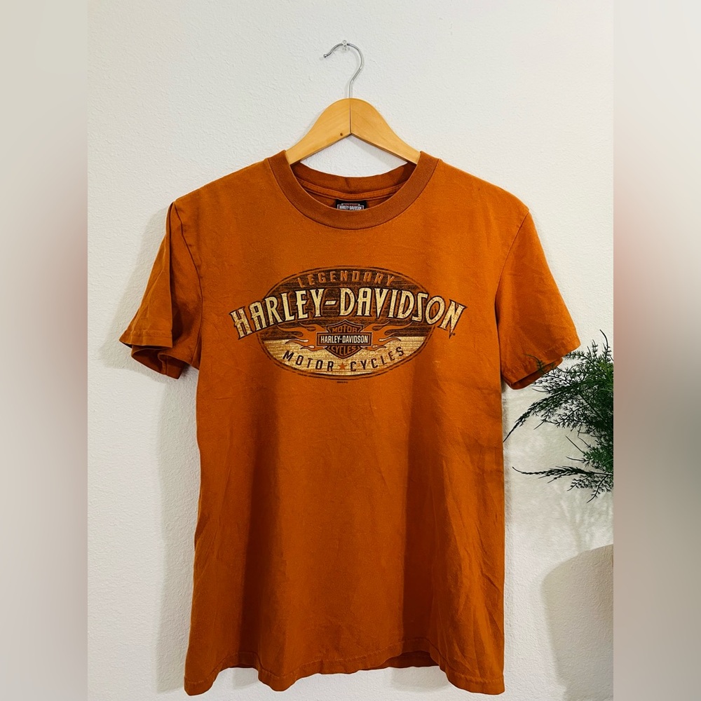 Legendary Harley Davidson Short Sleeve Graphic Tee Size Medium